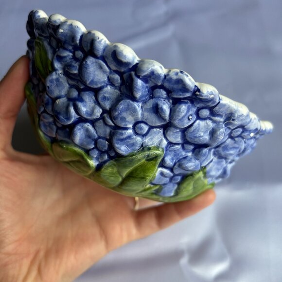 Violet Flower Ceramic Bowl - Picture 2 of 5